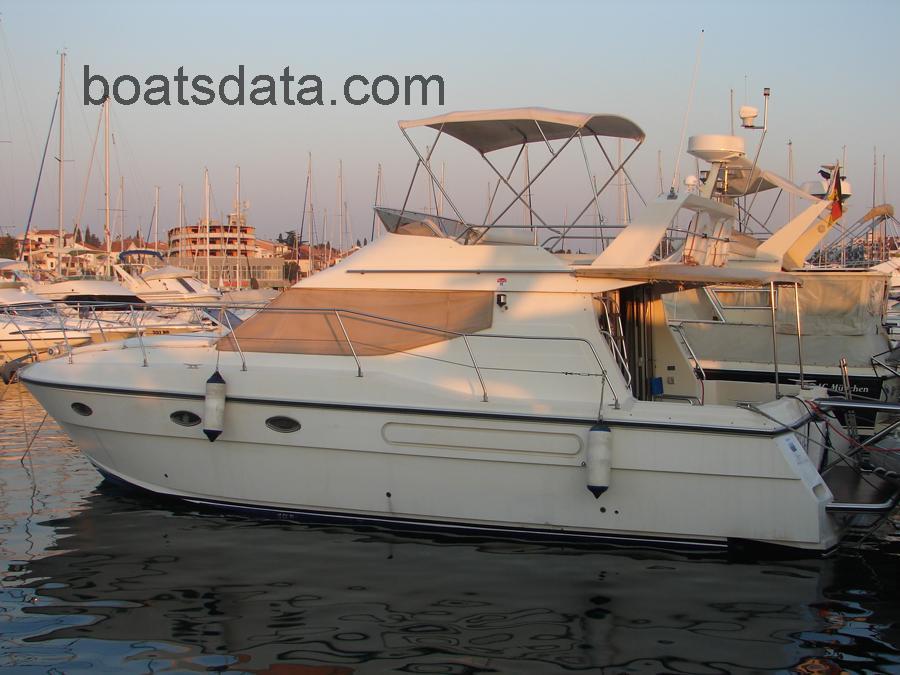 Azimut 35 tv detailed specifications and features