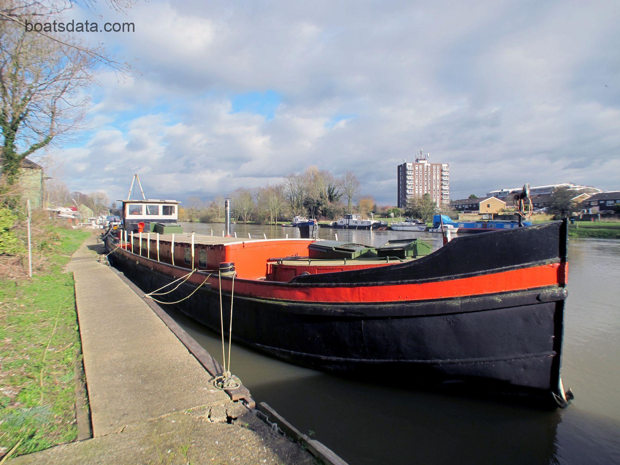 Barge 22m Luxemotor with London mooring Technical Data 