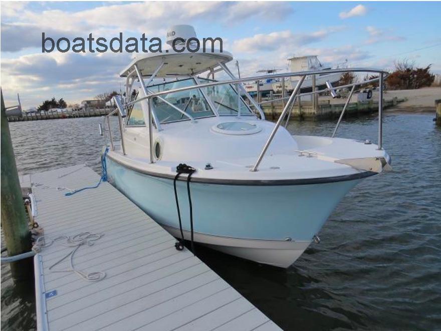 Bayliner 2502 Trophy Walkaround tv detailed specifications and features