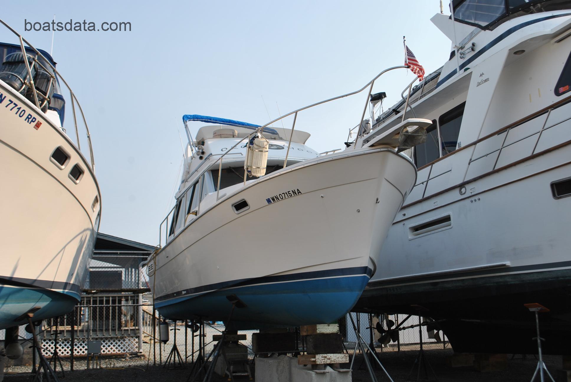 Bayliner 3218 Motoryacht tv detailed specifications and features