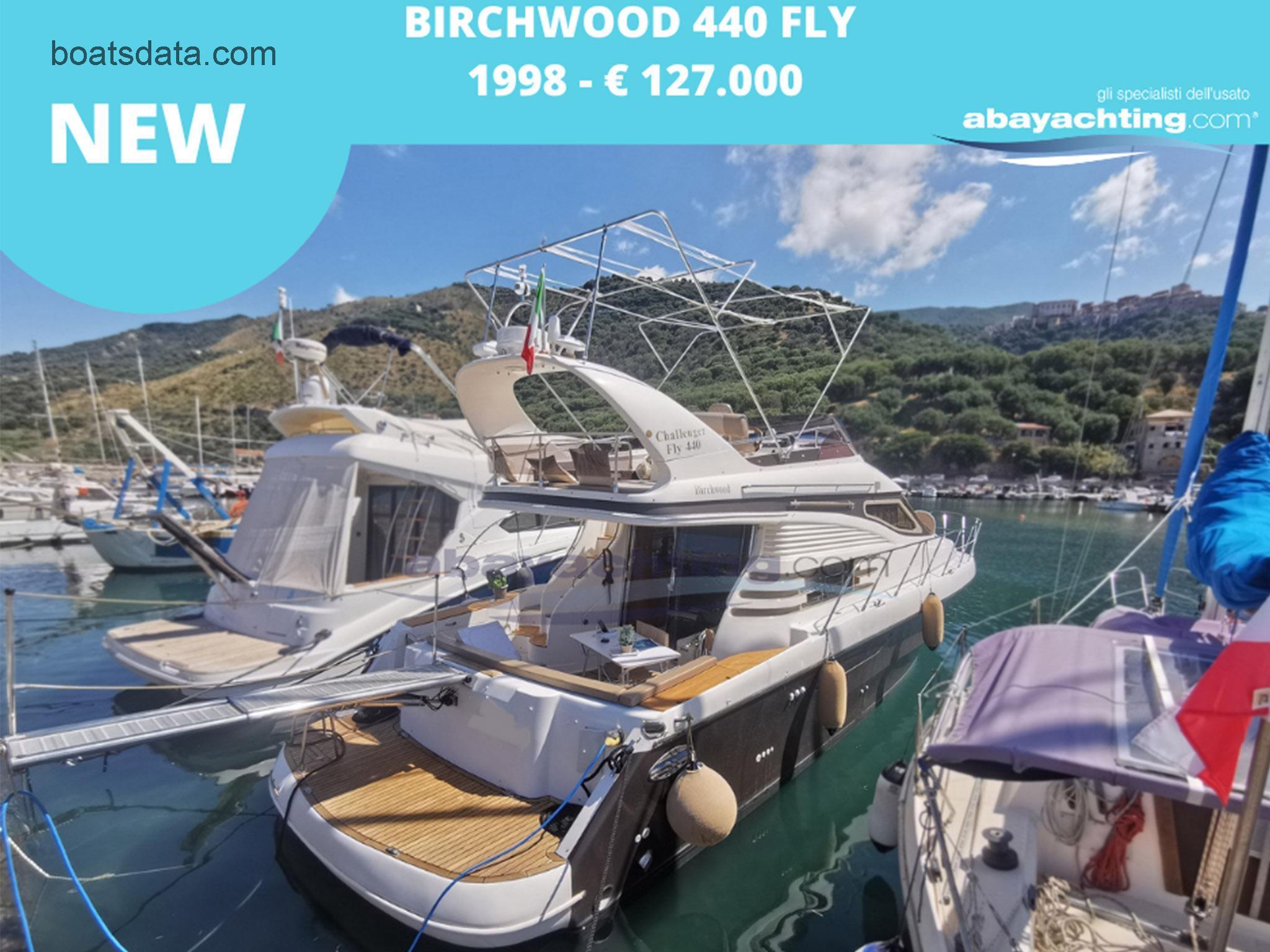 Birchwood 440 Challenger Fly Technical Data 