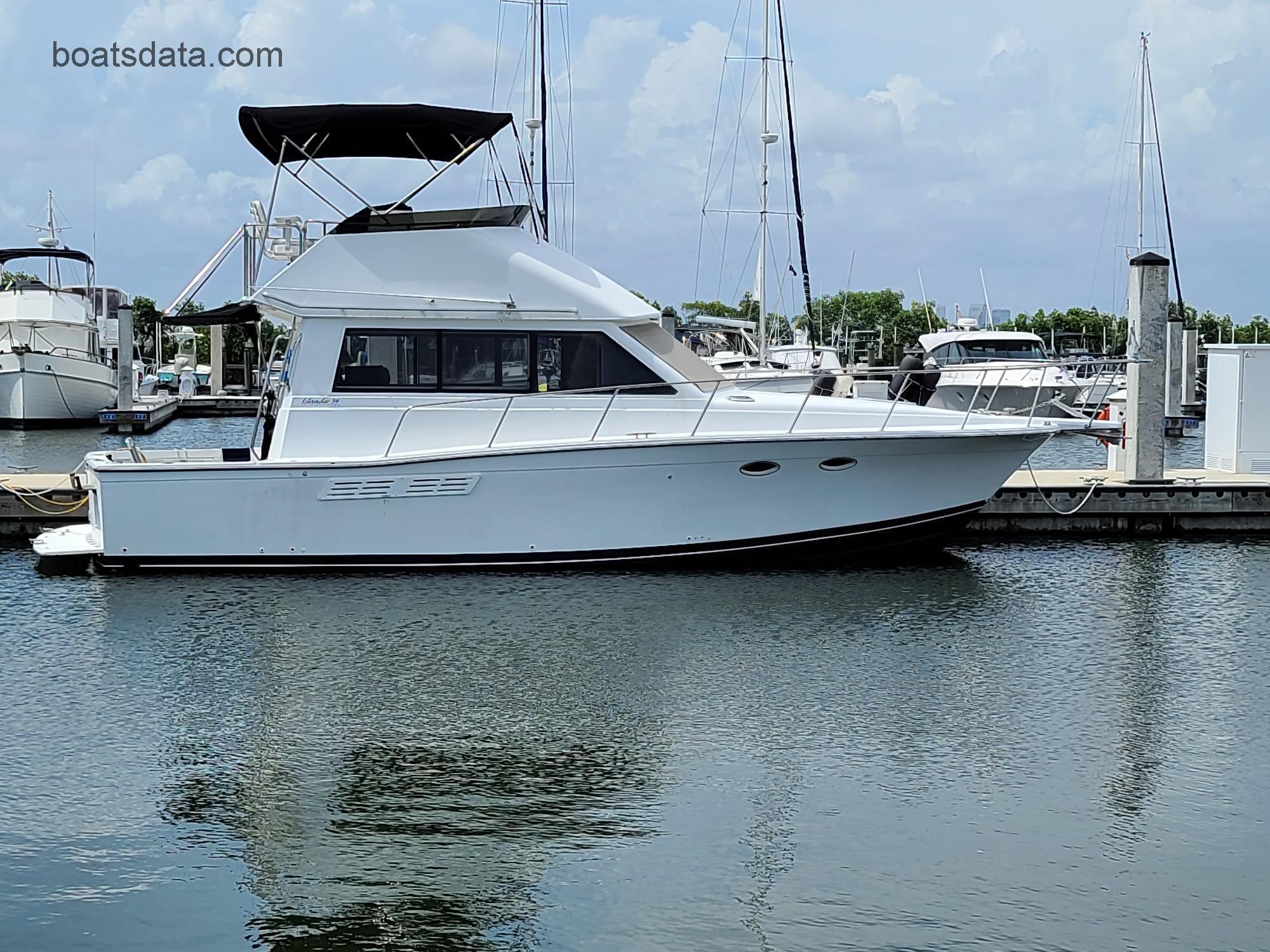 Catalina Islander 34 tv detailed specifications and features
