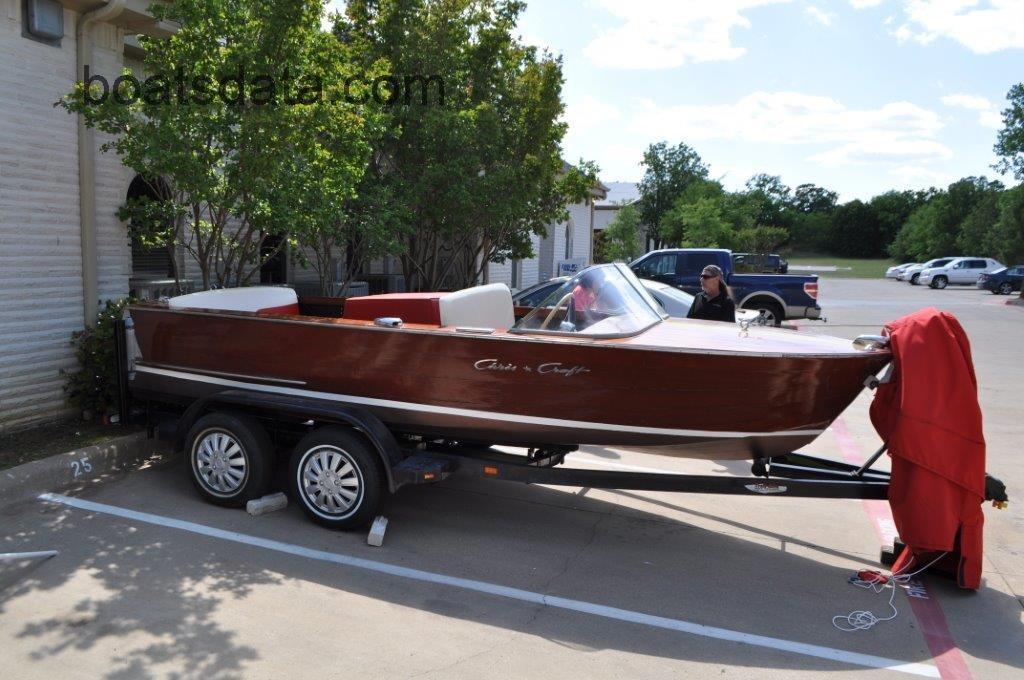 Chris-Craft 1961 Runabout 17' tv detailed specifications and features
