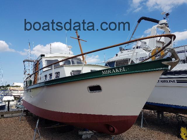 Classic Ten Broeke 36 Steel motorboat Technical Data 