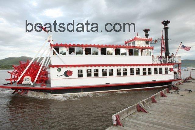 Commercial 78' Stern Wheeler tv detailed specifications and features