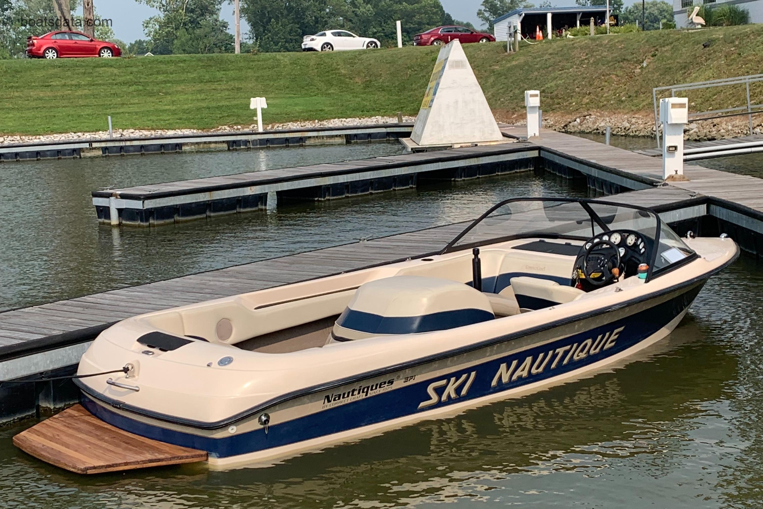 Correct Craft Ski Nautique 190 Technical Data 