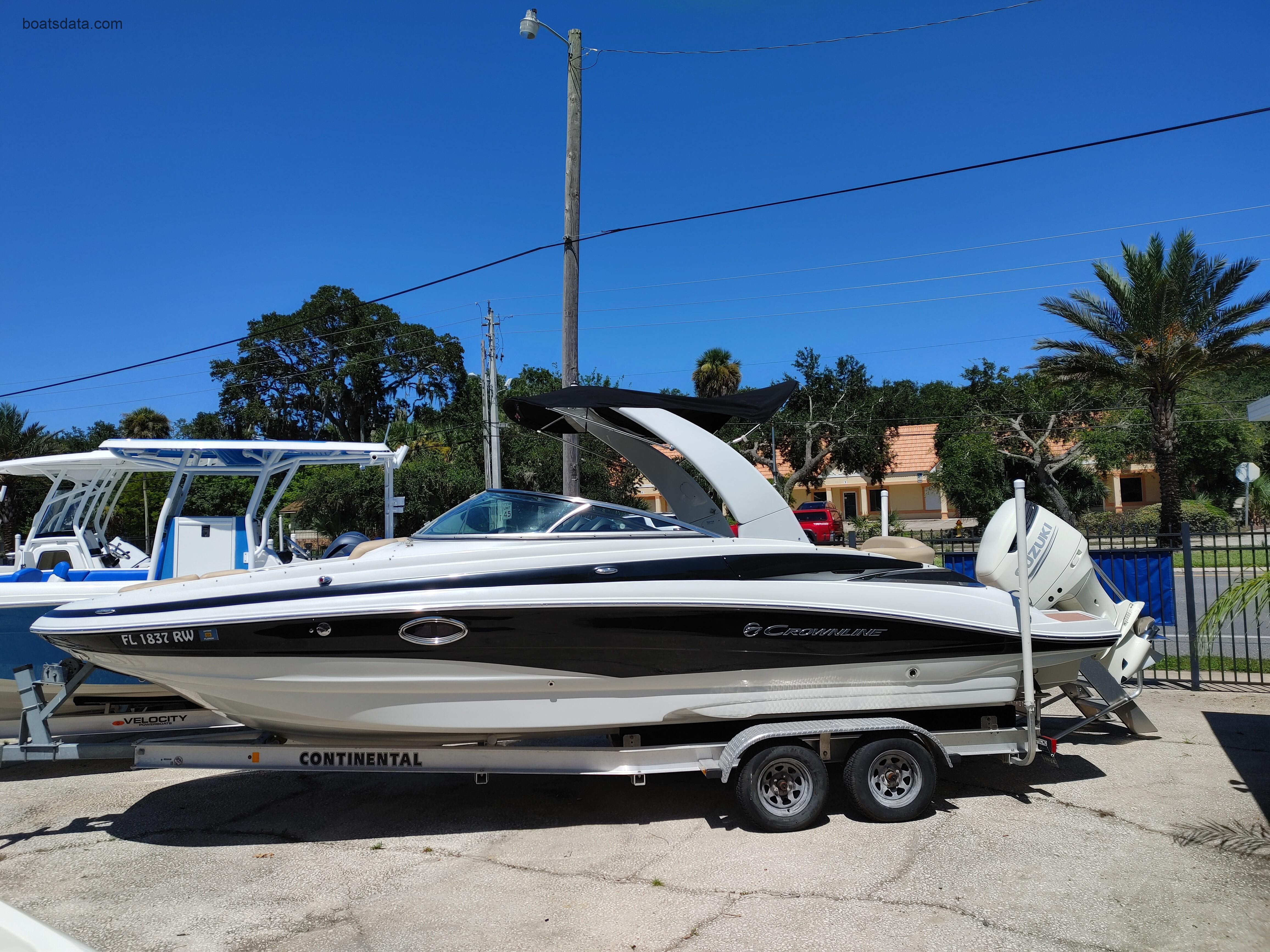 Crownline 262 EX Technical Data 