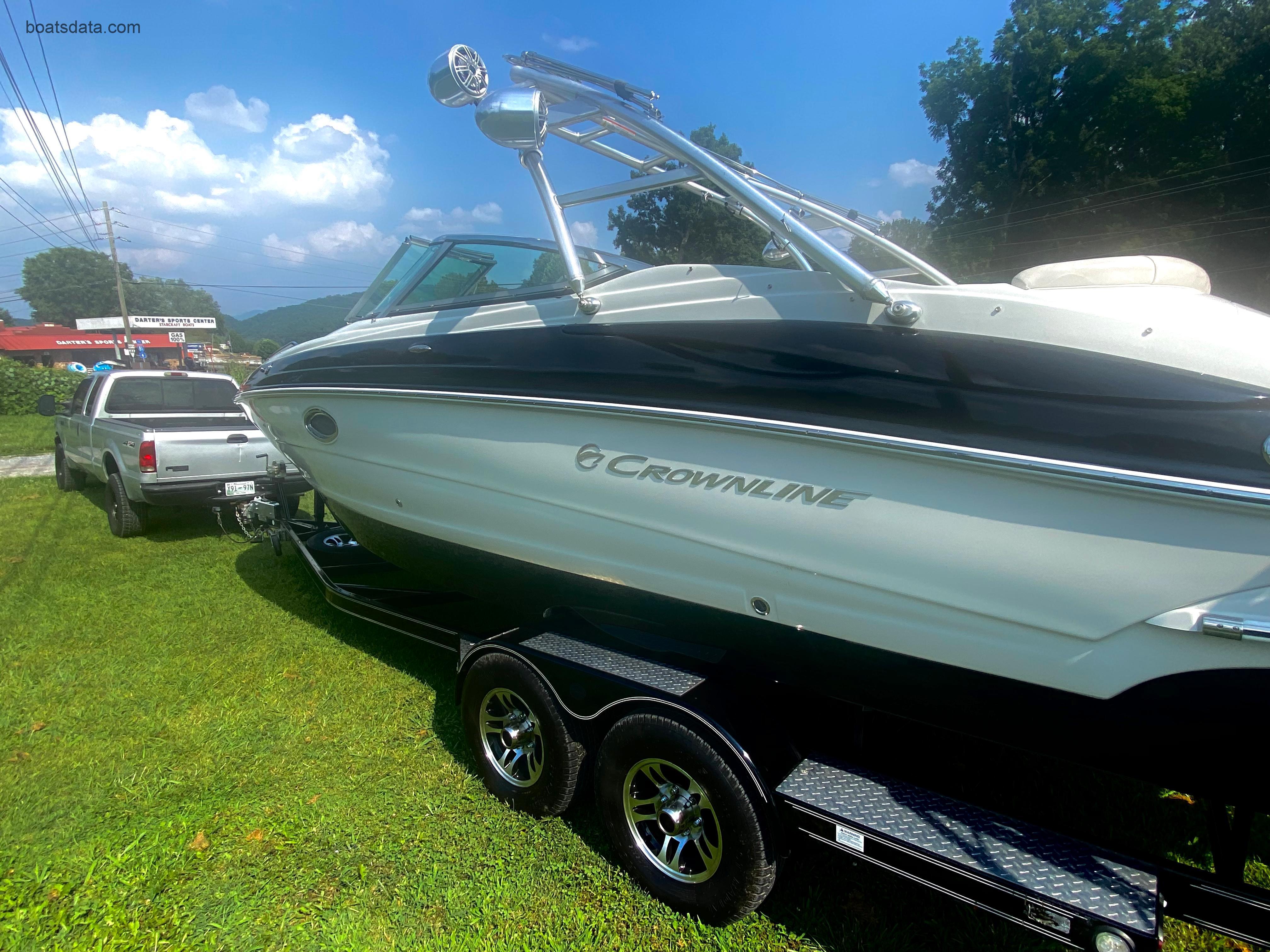 Crownline 265SS Technical Data 