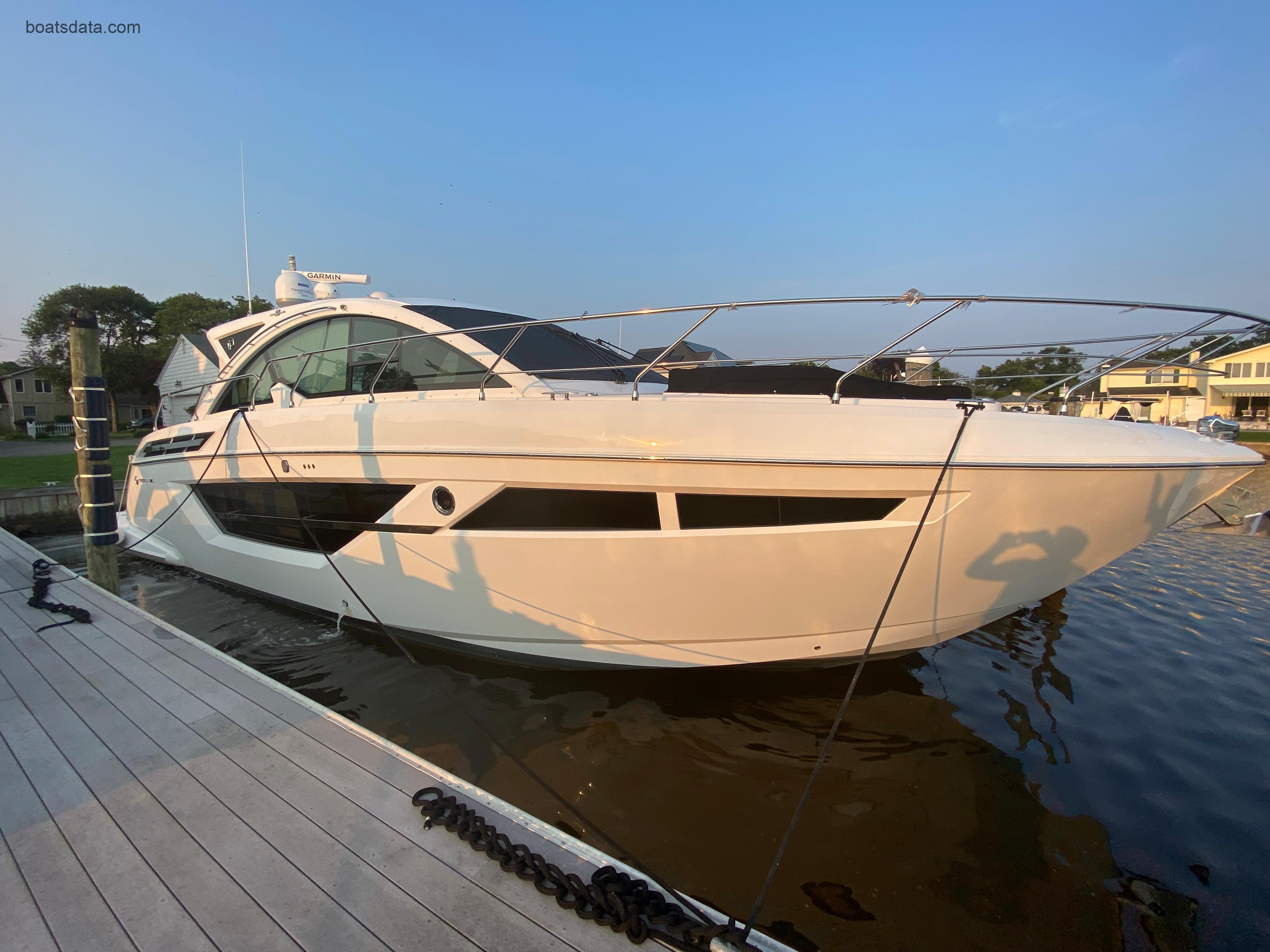 Cruisers Yachts 50 Cantius tv detailed specifications and features