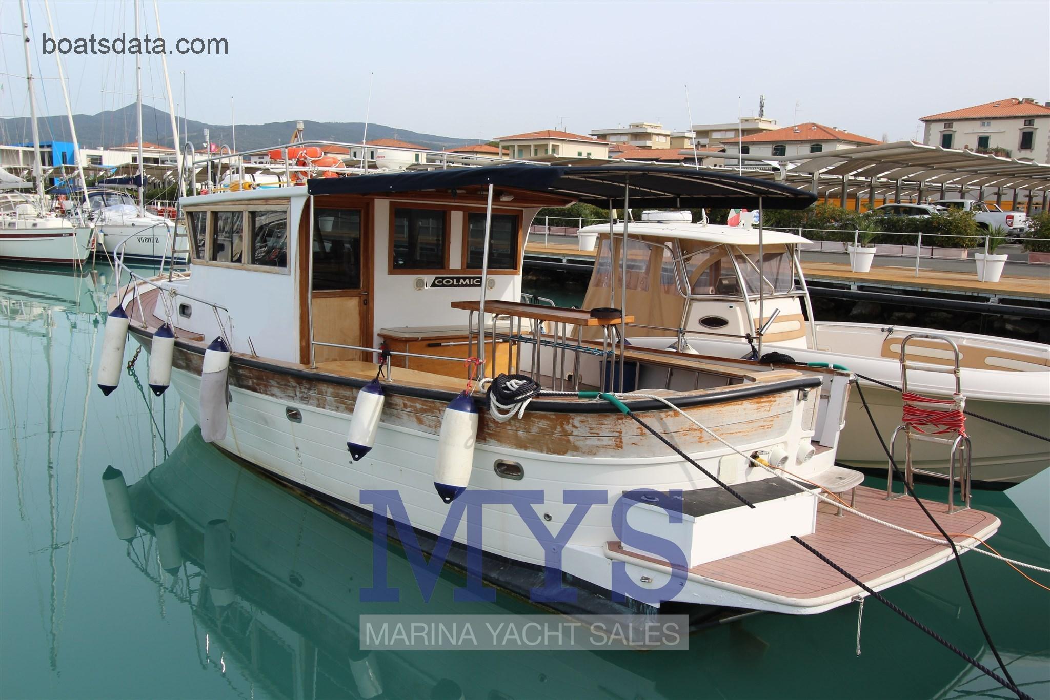 Custom Cantiere Navale Durazzo Francesco Gozzo tv detailed specifications and features