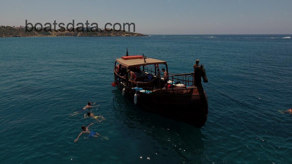 Custom The Phoenician - Tourist Boat Technical Data 