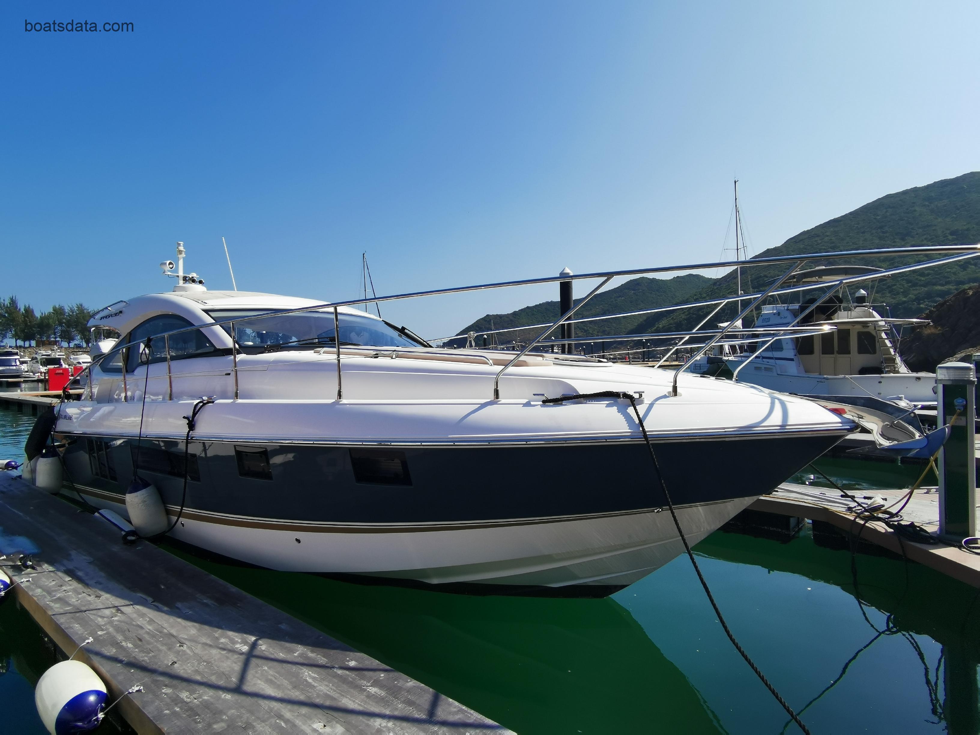 Fairline 38 Technical Data 