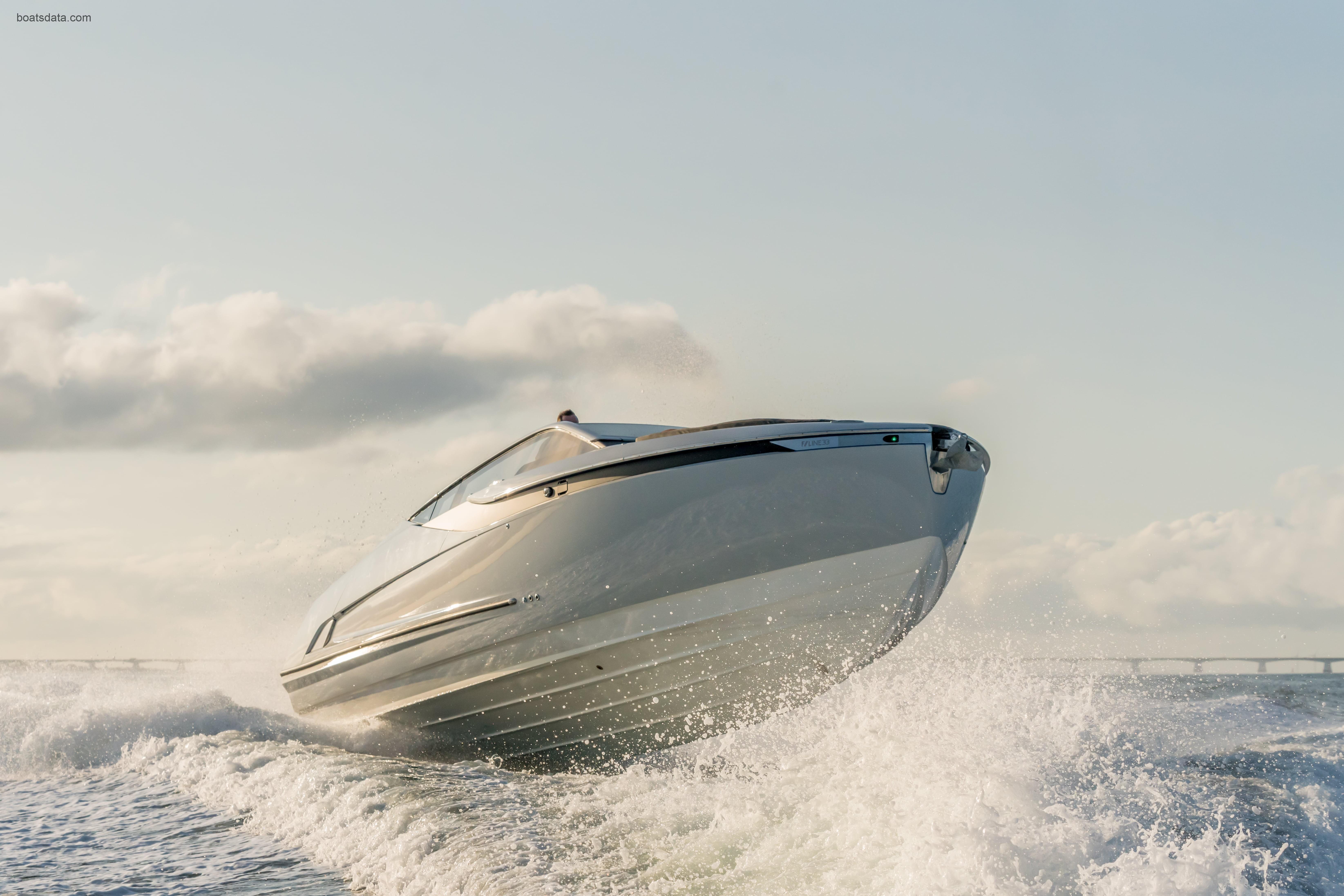 Fairline F-Line 33 tv detailed specifications and features