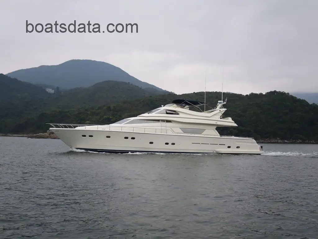 Ferretti Yachts 80 RPH Motor Yacht Technical Data 