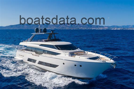 Ferretti Yachts 850 Technical Data 