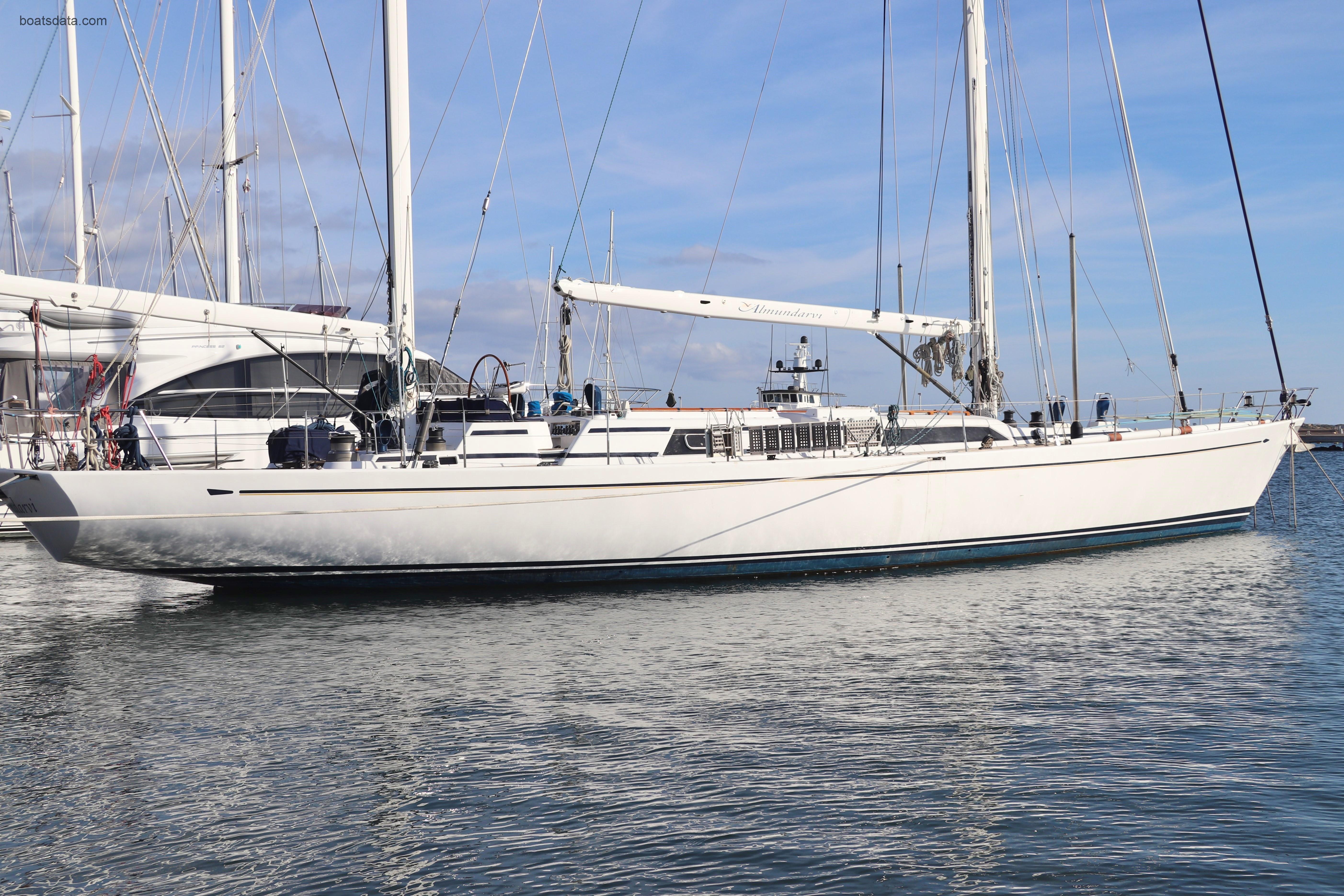 Frers 25m Ketch Technical Data 