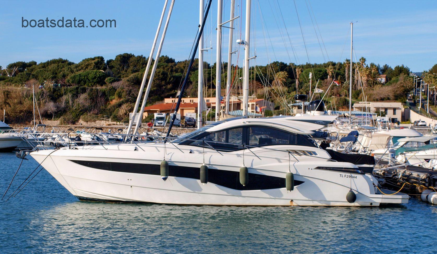 Galeon 445 HT tv detailed specifications and features