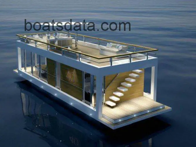 Houseboat The Yacht House 40 tv detailed specifications and features