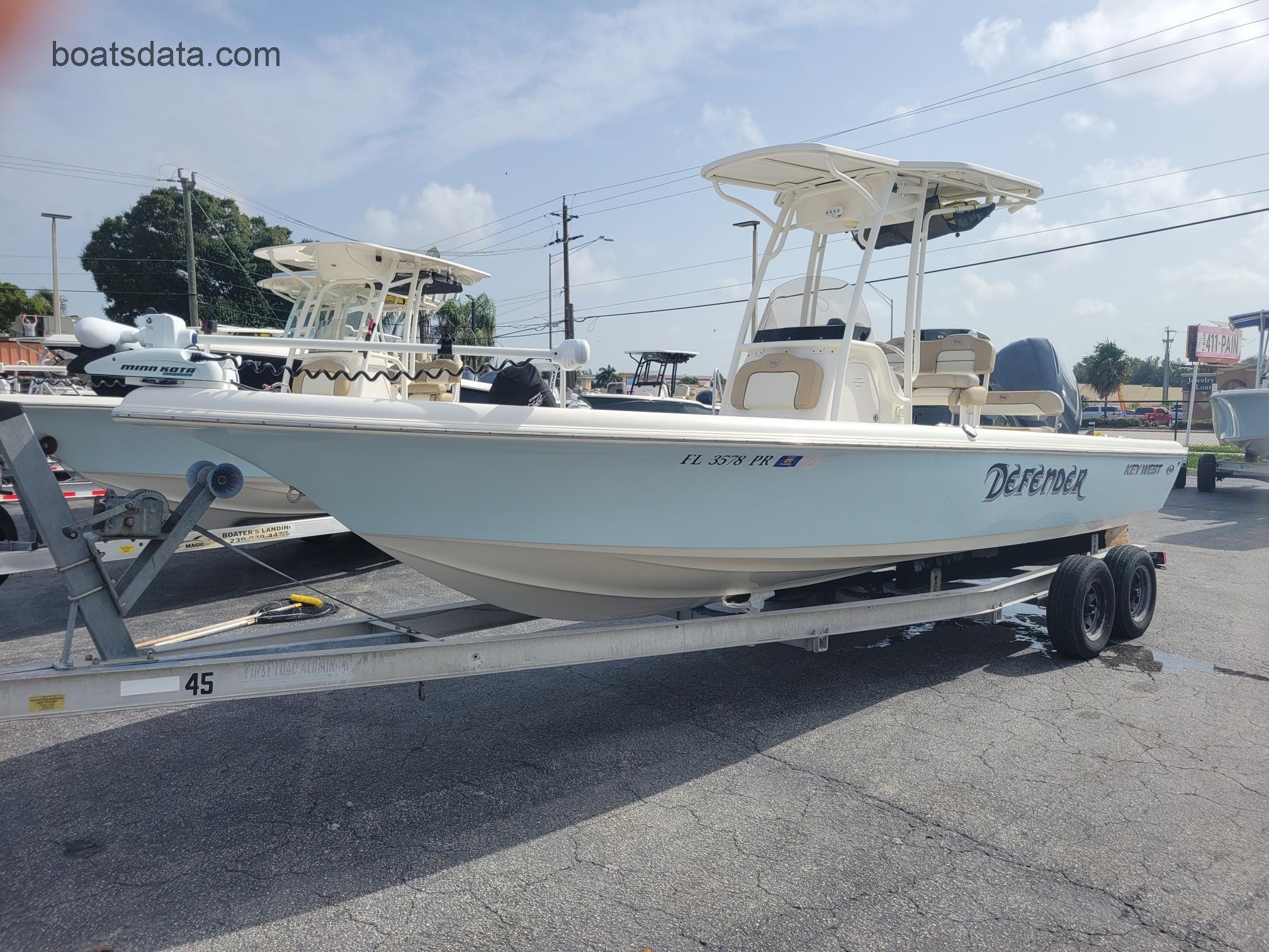 Key West 246 Bay Reef tv detailed specifications and features