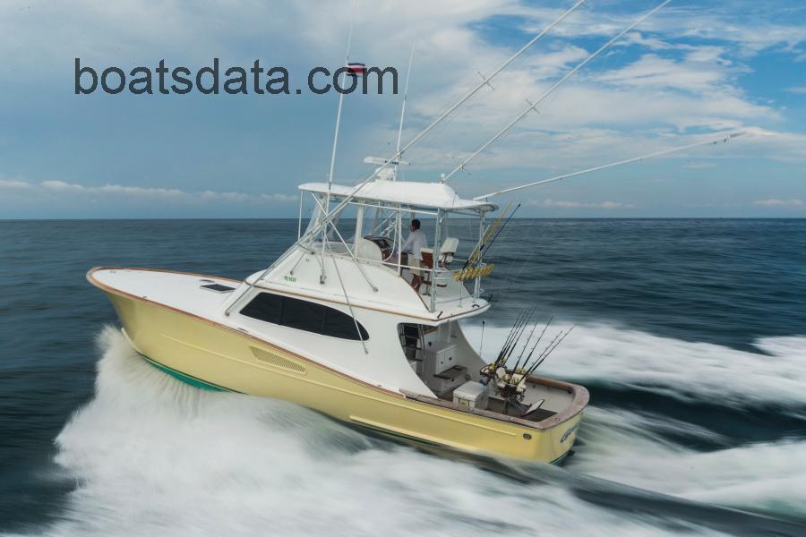 Maverick Yachts Costa Rica 45 Flybridge Technical Data 
