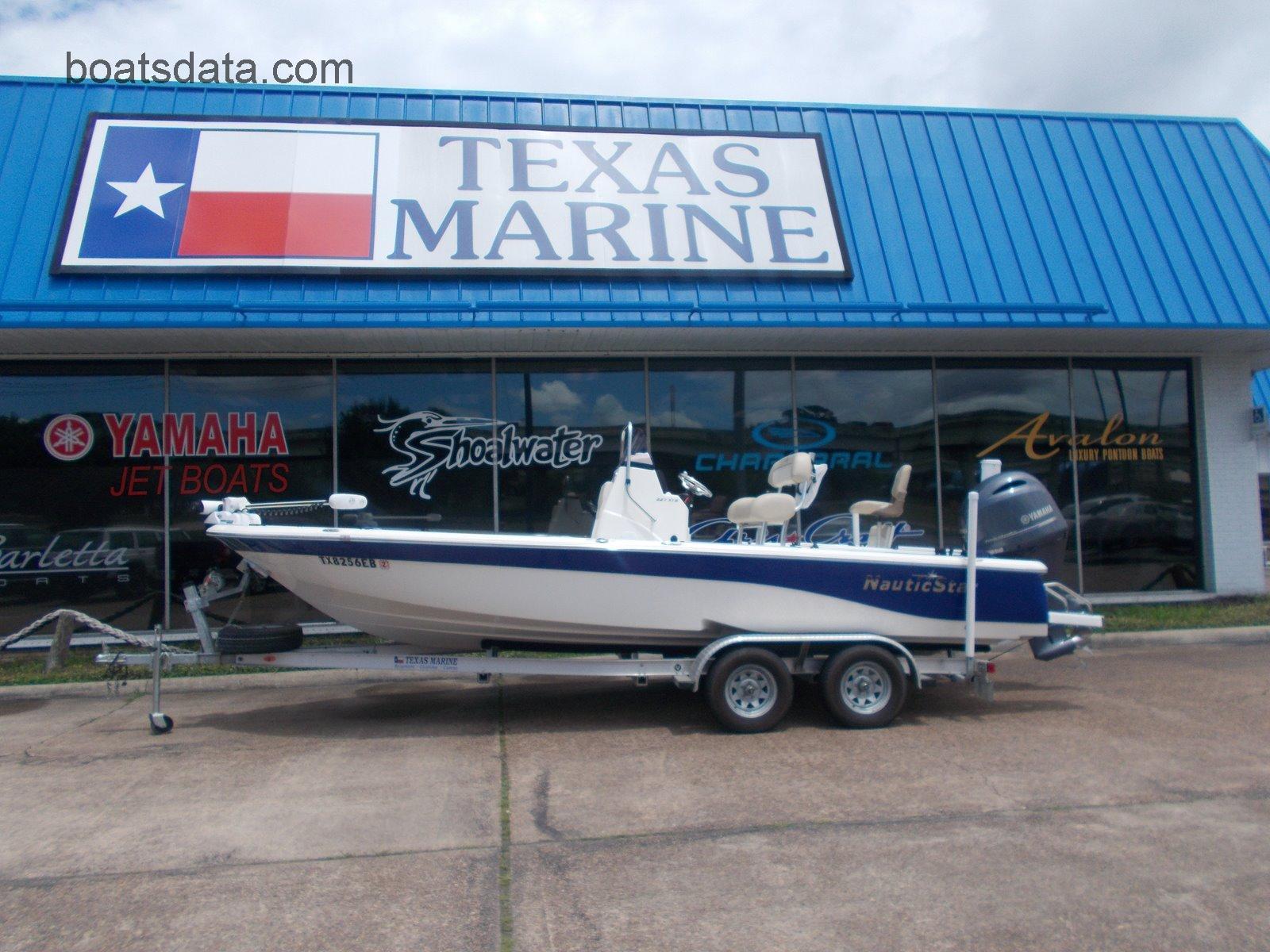 NauticStar NAUTIC BAY 227 XTS tv detailed specifications and features