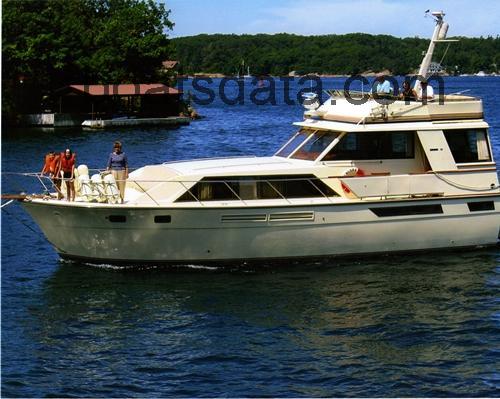 Pacemaker 46 Motoryacht Technical Data 