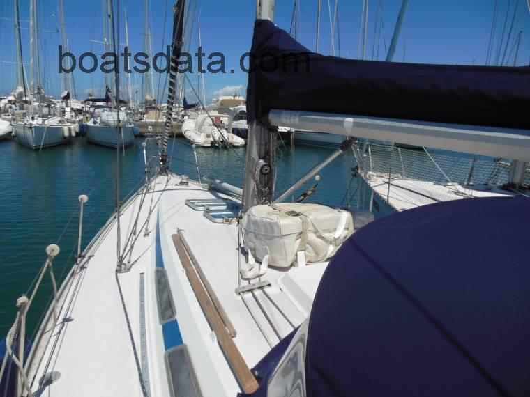 Pardo Cantiere del Pardo . Grand SOleil 343 tv detailed specifications and features