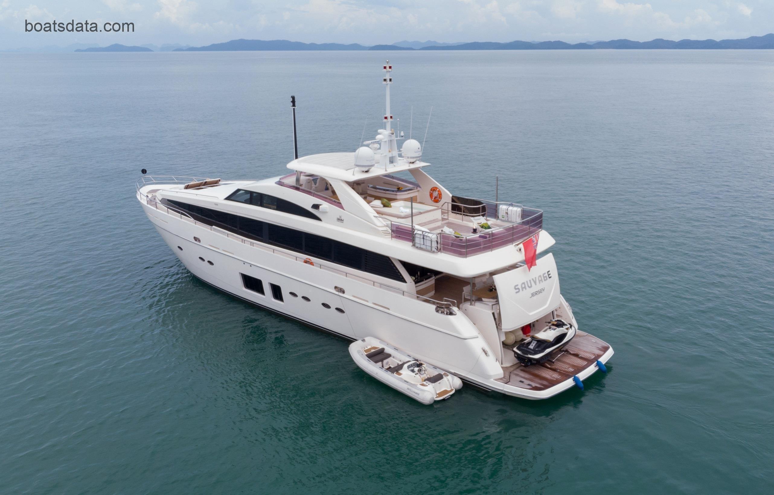 Princess 32M Technical Data 