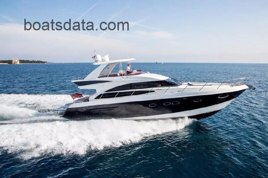 Princess 64 Technical Data 
