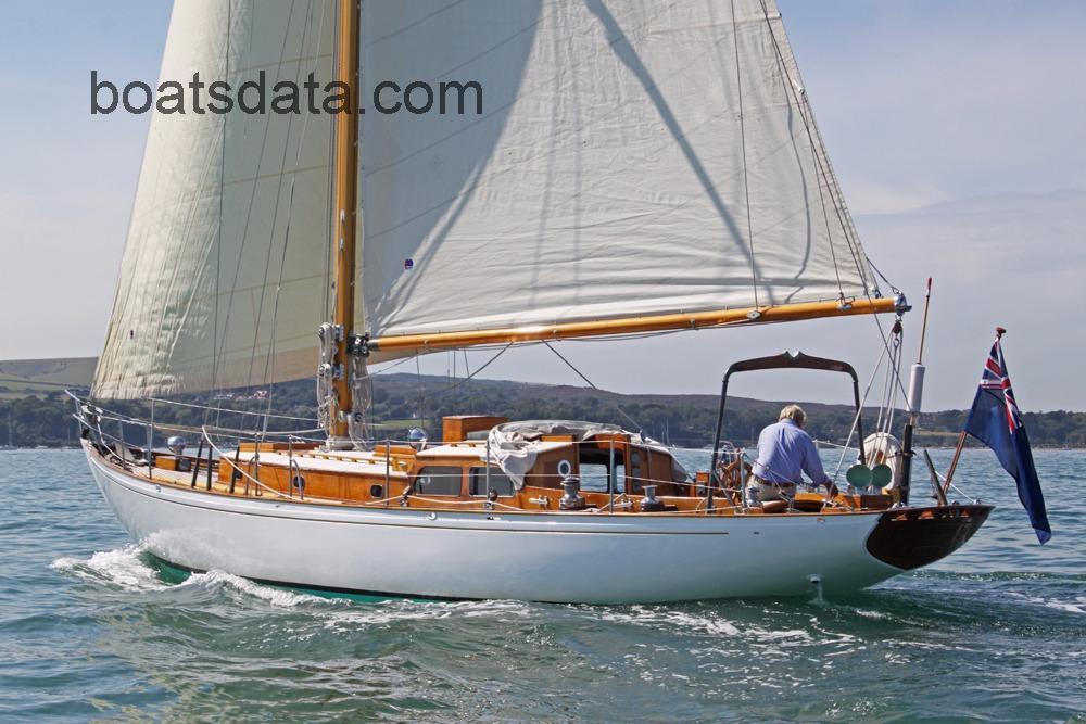 Rhodes 45 ft Bermudan Sloop tv detailed specifications and features