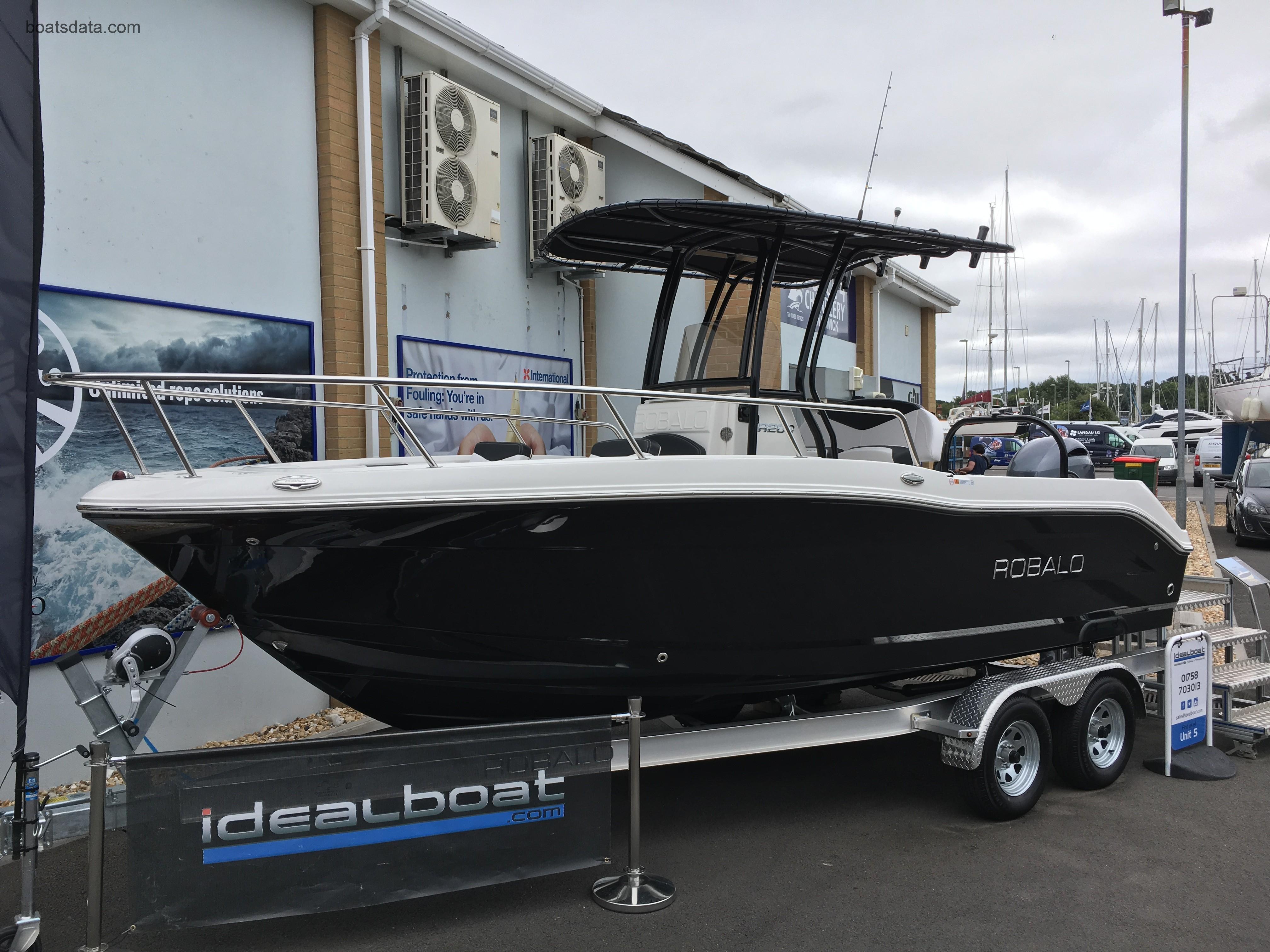 Robalo R200 Centre Console Technical Data 