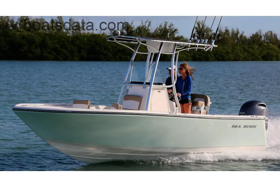 Sea Born LX21 Center Console Technical Data 