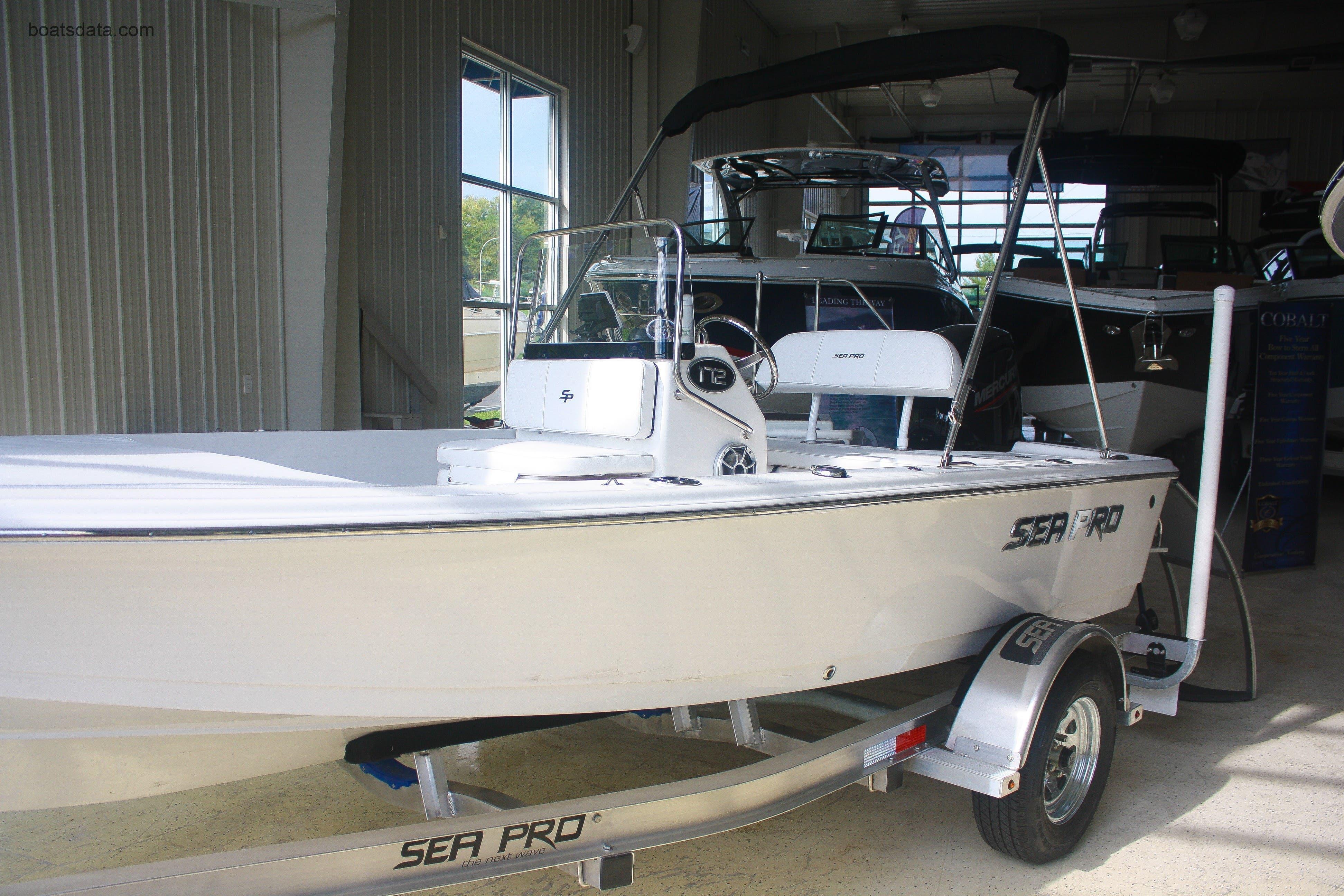 Sea Pro 172 Bay Series Technical Data 