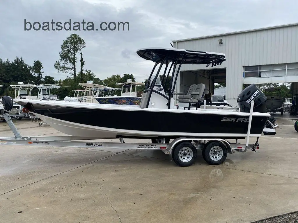 Sea Pro 228 DLX Technical Data 