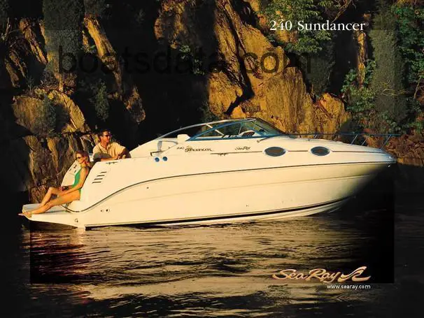 Sea Ray 240 Sundancer Technical Data 