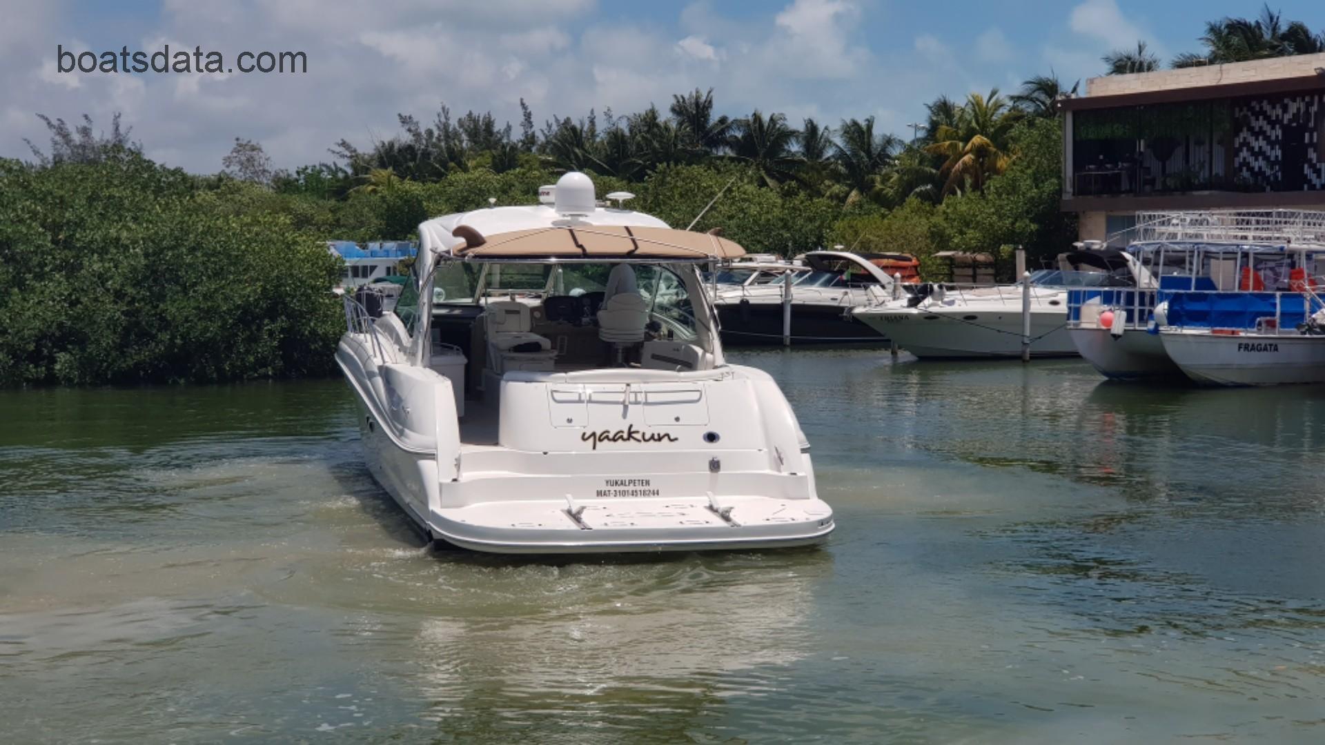 Sea Ray Sundancer 50 Technical Data 