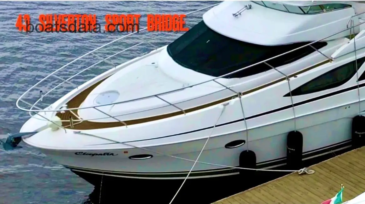 Silverton 43 Sport Bridge tv detailed specifications and features