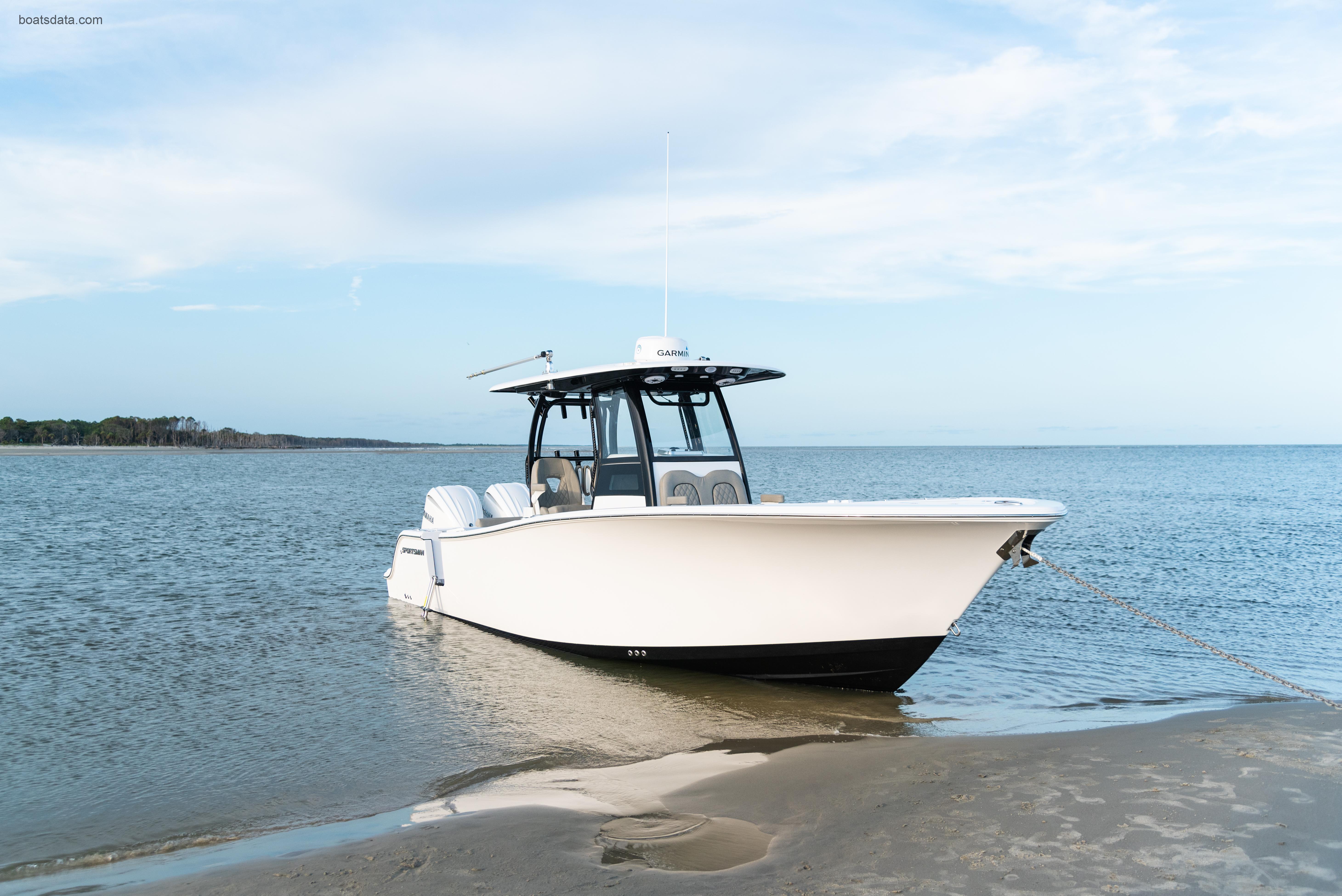 Sportsman Open 282TE Center Console Technical Data 