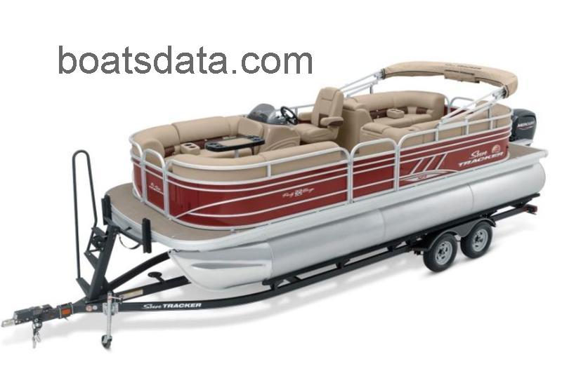 Tracker Party Barge 22 XP3 tv detailed specifications and features