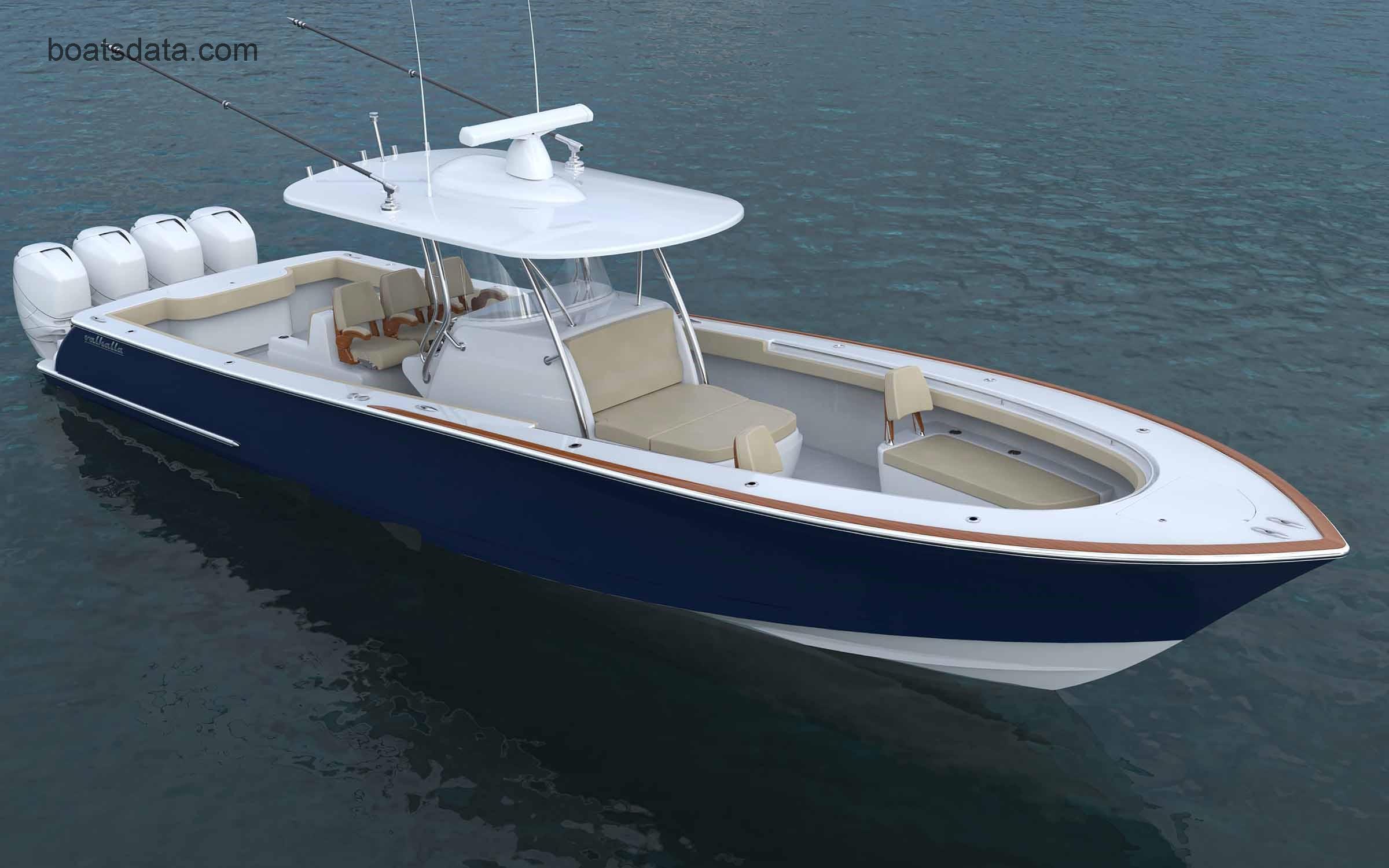 Valhalla Boatworks V-41 ON ORDER Technical Data 