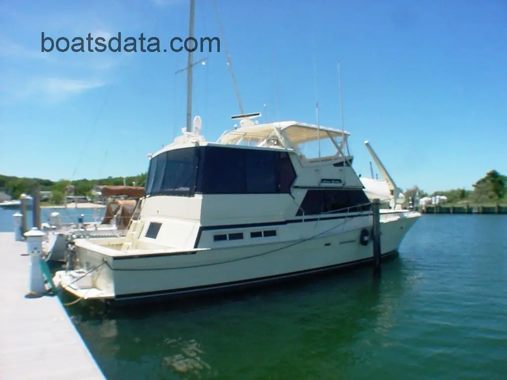 Viking 50 Motor Yacht Technical Data 