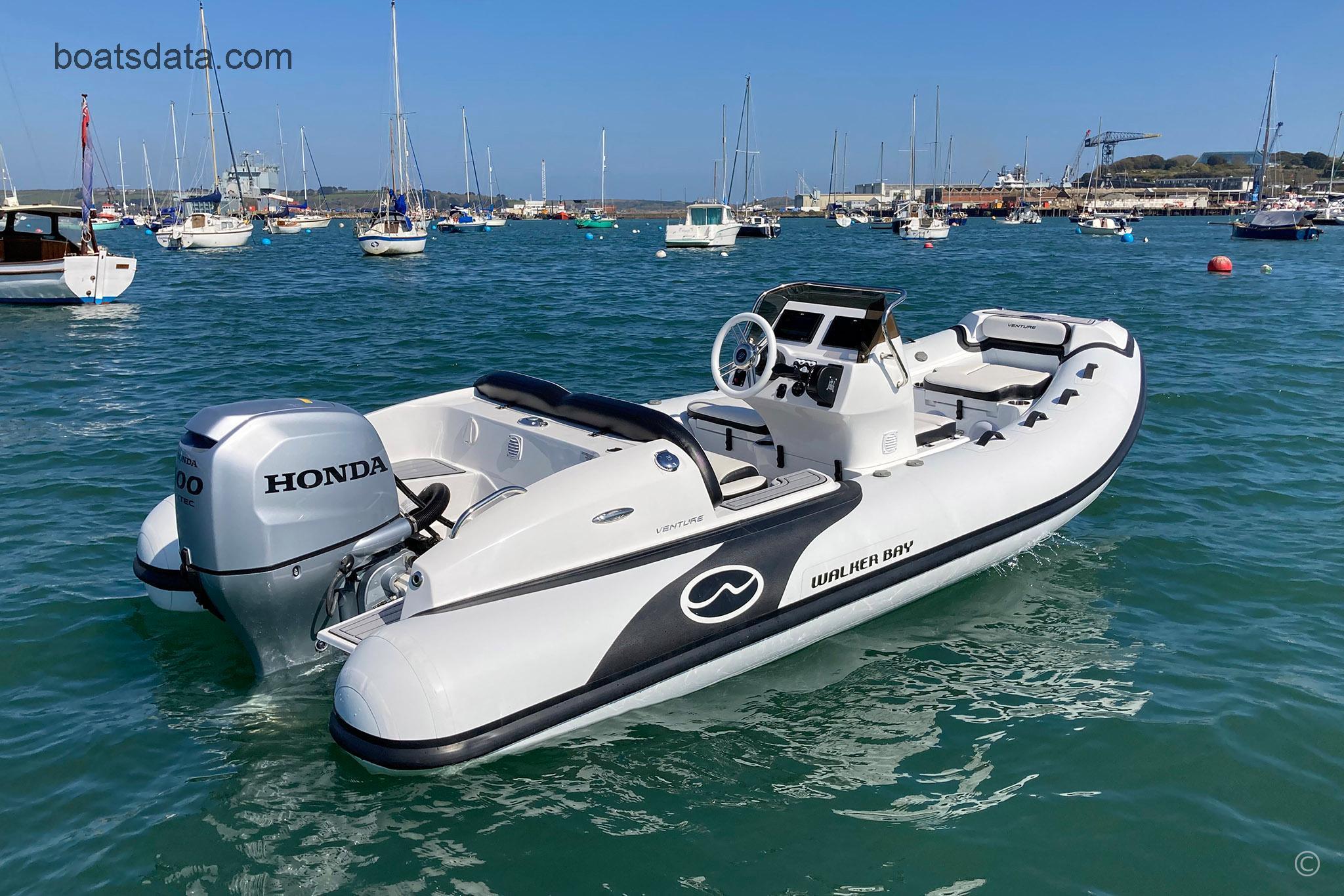 Walker Bay Venture 16 with 5 Seats tv detailed specifications and features