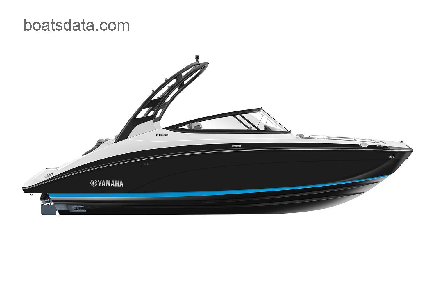 Yamaha Boats 212SD Technical Data 