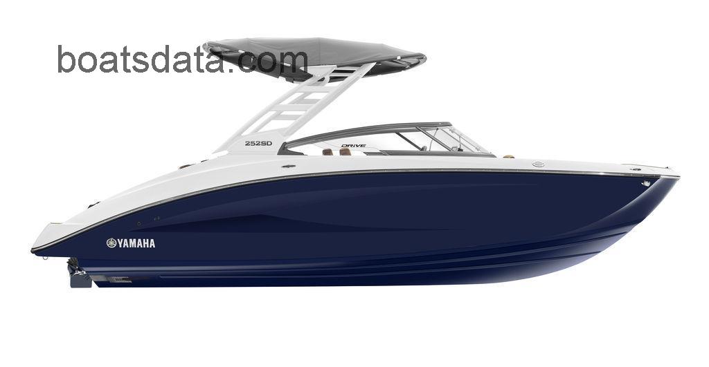 Yamaha Boats 252SD Accepting Reservations Technical Data 