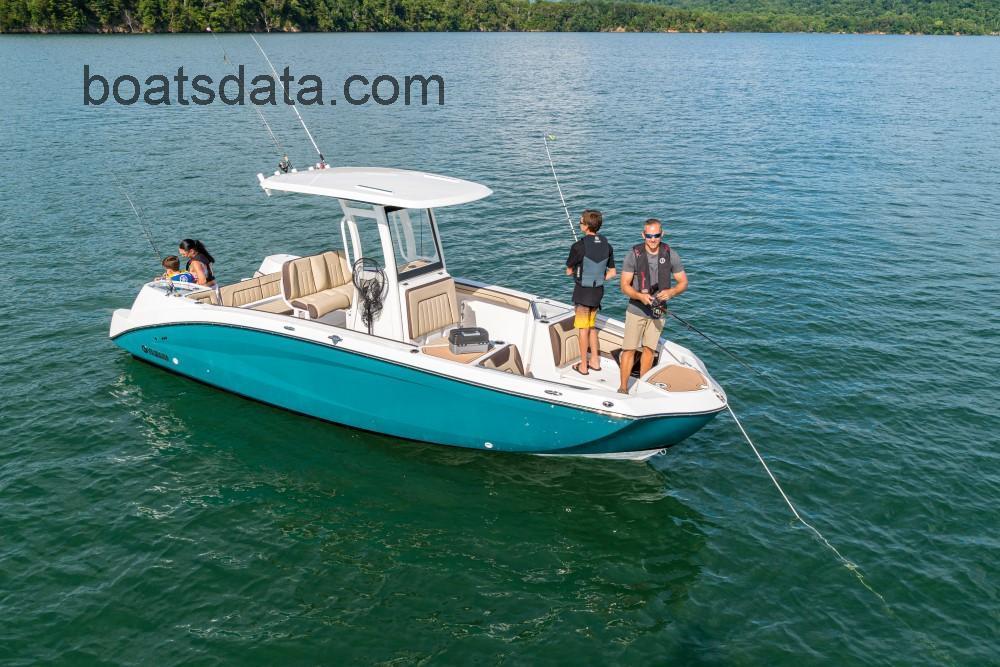 Yamaha Boats 255FSH tv detailed specifications and features