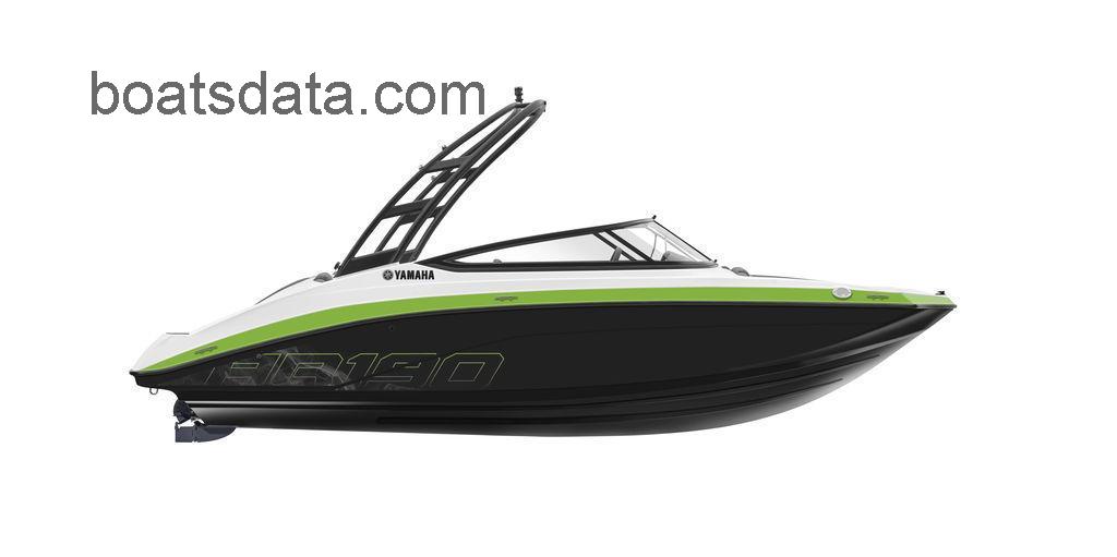 Yamaha Boats AR190 Accepting Reservations Technical Data 